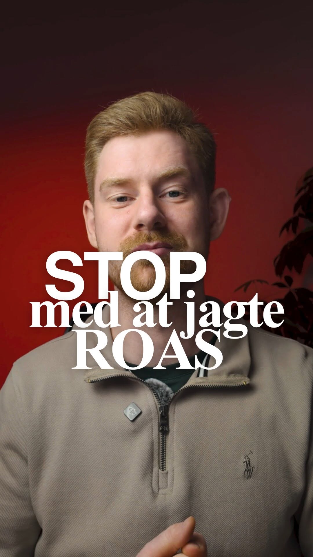 Stop med at jagte ROAS