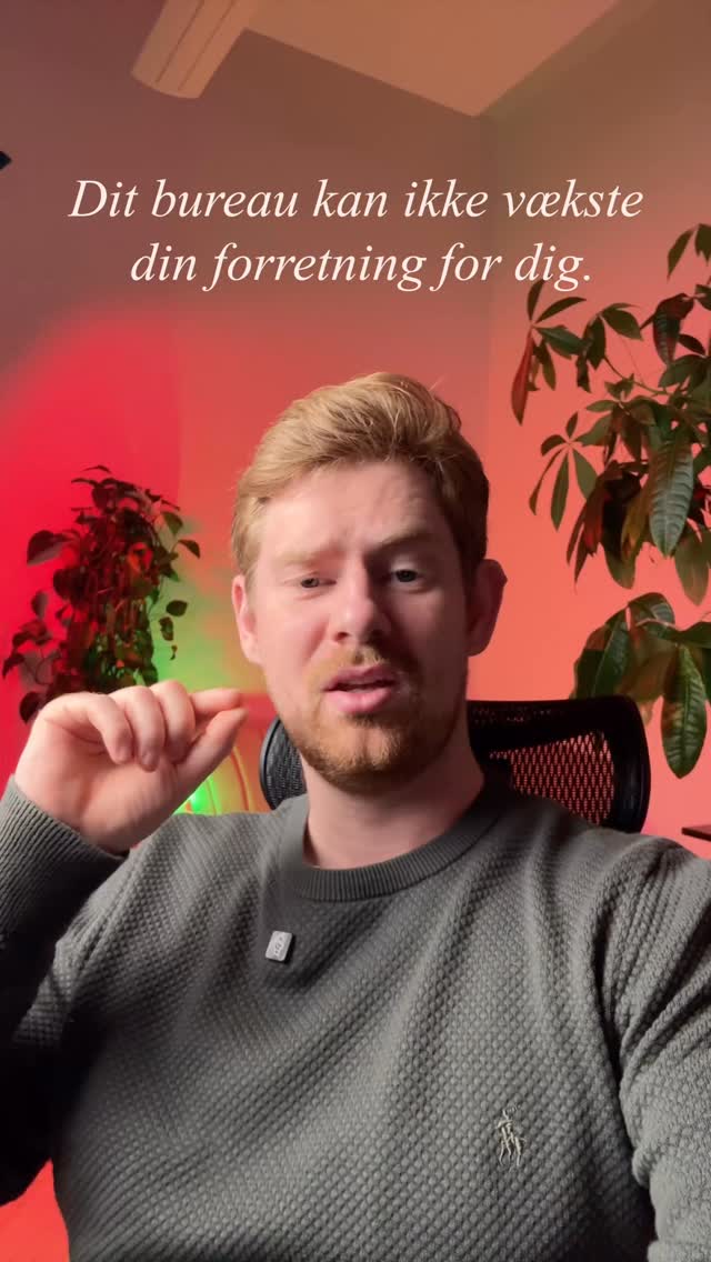 Dit bureau kan ikke vækste dig