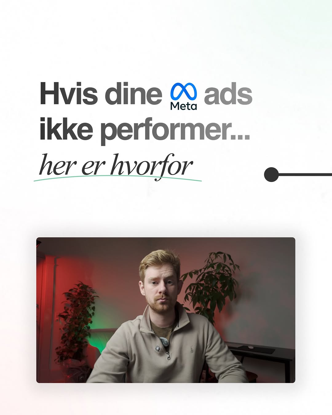 Når dine Meta-ads ikke performer
